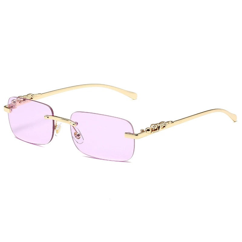 Elegant Vintage Sunglasses for Men - Anti-Glare PC Lenses
