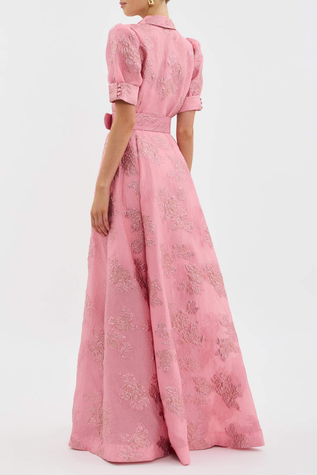 Women's Short Puff Sleeves Dress