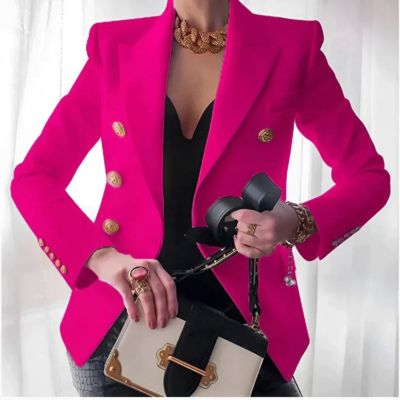 Old School-Inspired Women’s Blazer Classic Tailoring with a Contemporary Twist