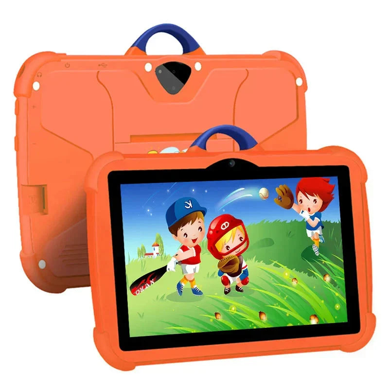 7-Inch Kids Tablet | Cartoon Pattern & Android | 64GB Storage