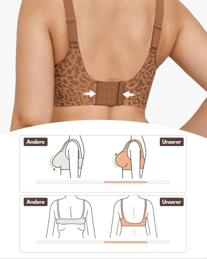 Wireless Comfort Bra with 3D Cups for Natural Support and All-Day Comfort