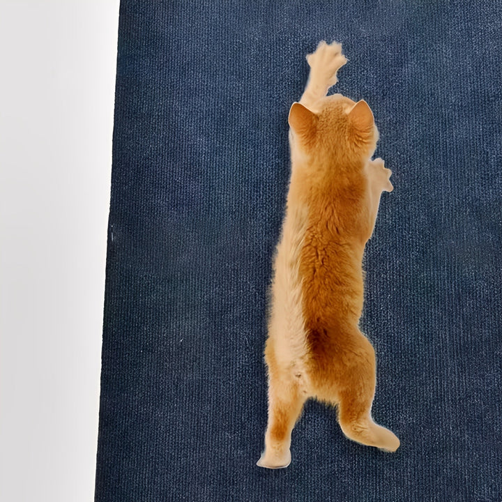 Scratching mat – self-adhesive cat scratching pad to protect furniture