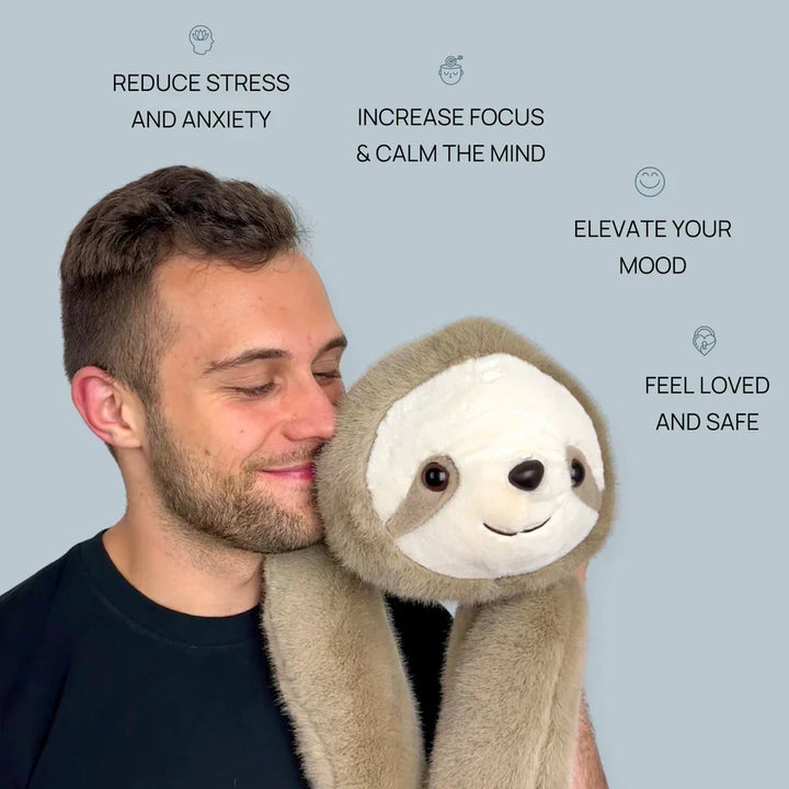 Soft 45 cm Stress-Relief Plush Toy with Long Hugging Arms