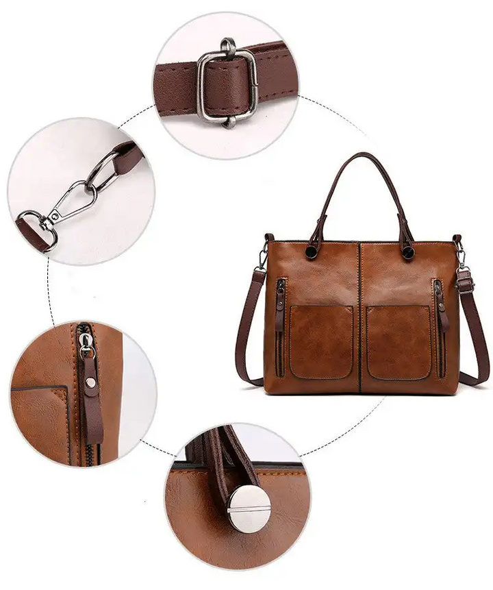 Lievehart Leather Shoulder Bag | Elegant and Durable | Adjustable Strap