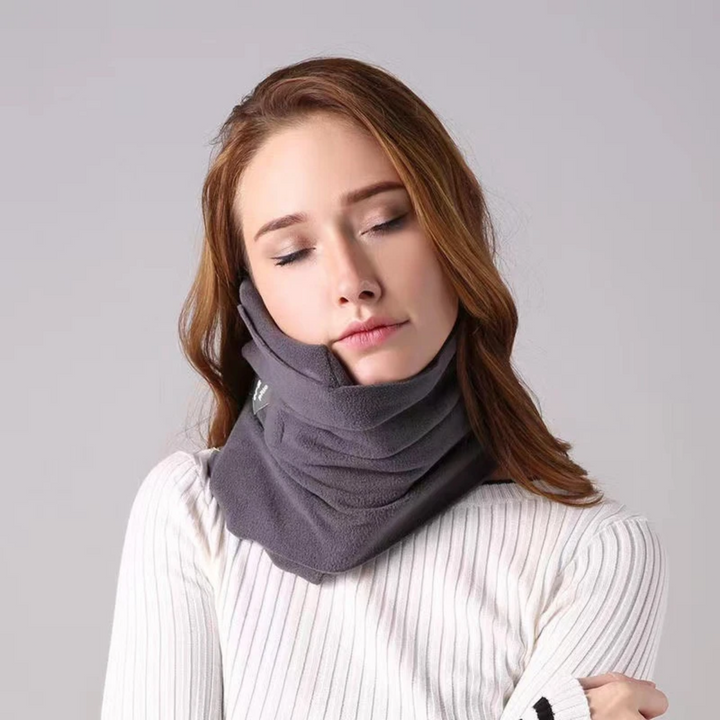 Travel Neck Pillow - Extreme Comfort for Traveling | Lightweight & Hygienic