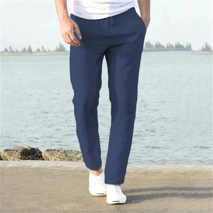 Men’s Linen Summer Trousers – Casual Style with Airy Design