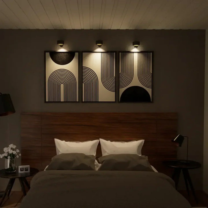 Wireless Rechargeable Wall Lamp - LumoFlex