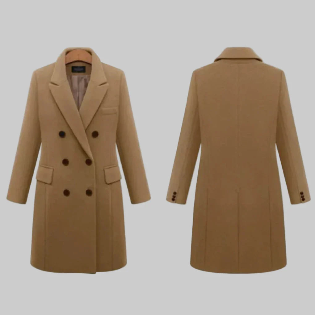 Women’s Long Winter Coat – Elegant Coverage with Winter-Ready Style