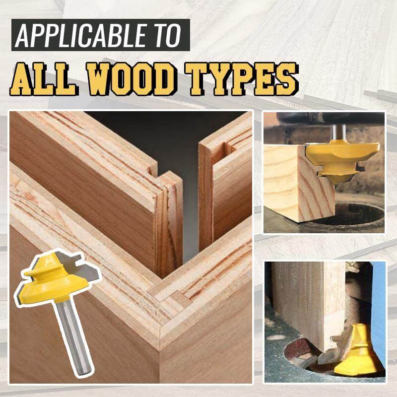 45° Lock Mitre Router Bit