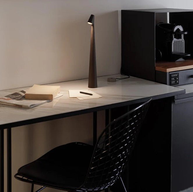 Rechargeable LED Table Lamp | Polycarbonate | 2700 K Warm White | 3 Brightness Levels