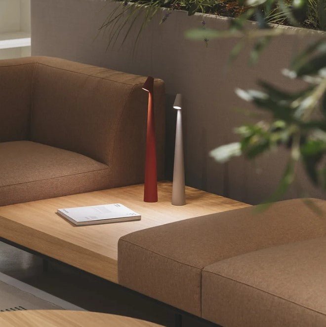 Rechargeable LED Table Lamp | Polycarbonate | 2700 K Warm White | 3 Brightness Levels