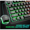 Mechanical Gaming Keyboard Compact Wired Tenkeyless 87-Key with Rgb Backlighting