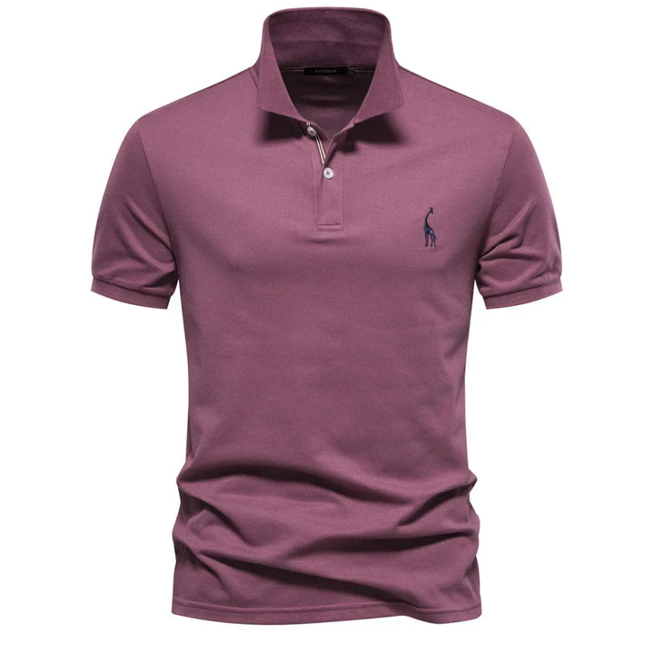 Austin | Men's Short Sleeve Button Polo Shirt