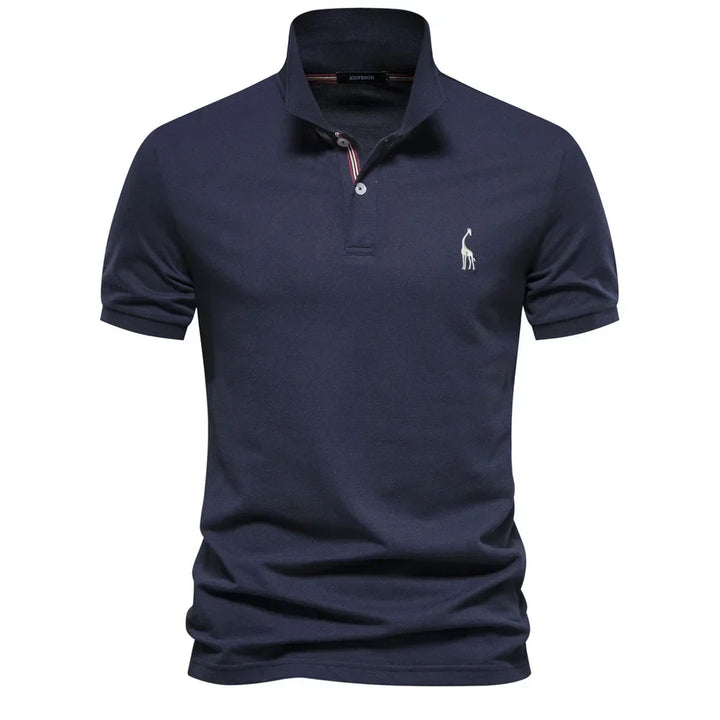Austin | Men's Short Sleeve Button Polo Shirt
