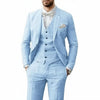 Mason | Men's 3-Piece Linen Suit Tailored Fit Wedding