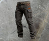 Oliver | Men's Cargo Pants Slim Fit Quilted Texture Side Pockets
