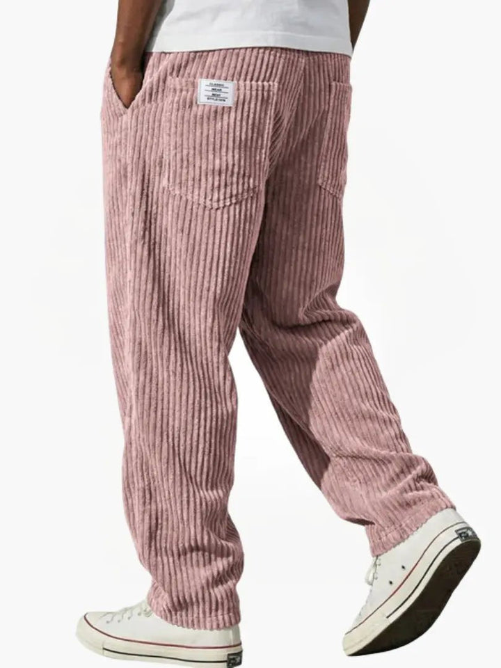 Sebastian | Men's Corduroy Pants Relaxed Fit Drawstring Waist