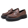 Mason | Men's Leather Loafers Business Dress Shoes Platform Sole