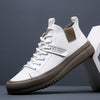 Jackson | Men's Leather Sneakers Lace-Up Casual High-Top