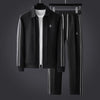 Ethan | Men's Tracksuit Set Lycra Zip-Up Jacket Athletic Pants