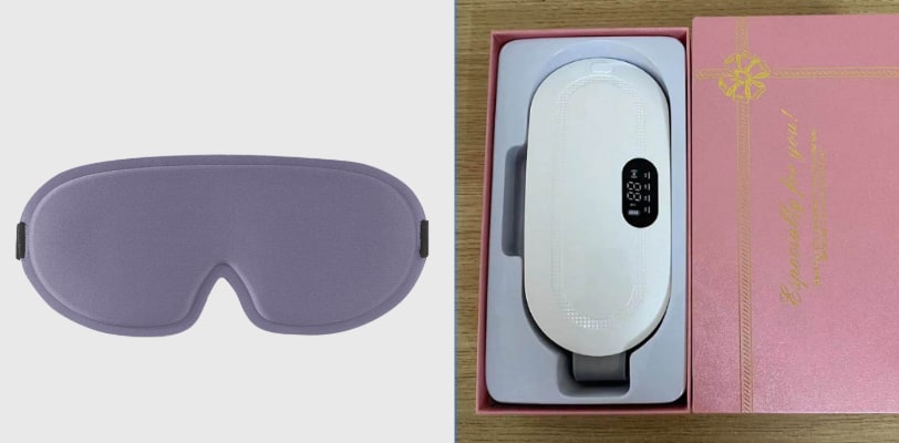 Menstrual Heating Pad for Cramps Electric Vibration Massage and USB Charging Portable