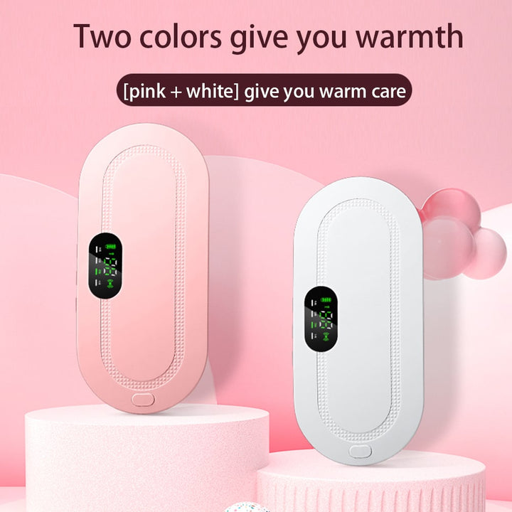 Menstrual Heating Pad for Cramps Electric Vibration Massage and USB Charging Portable