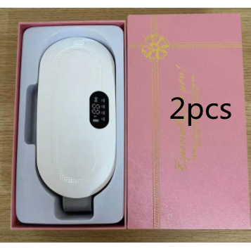 Menstrual Heating Pad for Cramps Vibrating Massage Electric Waist Belt and Digital Display