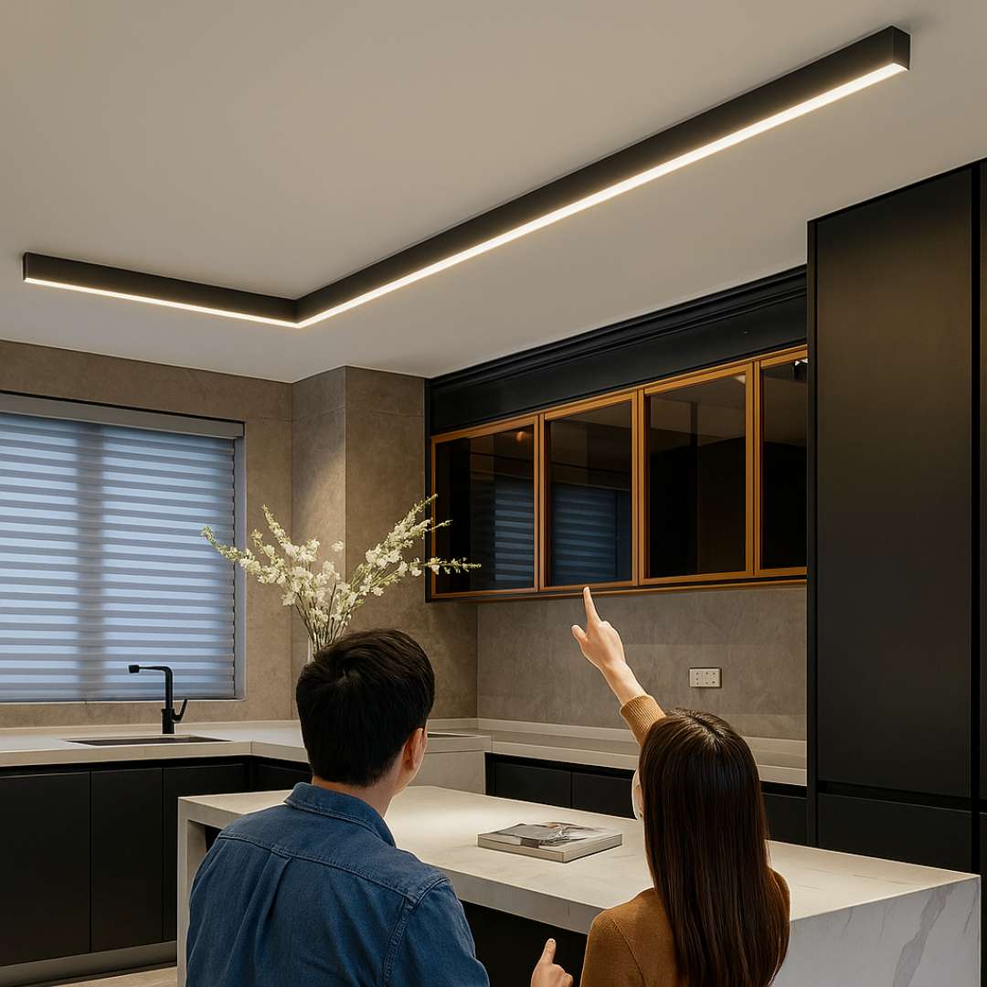 Modern LED Ceiling Lamp - Energy-Saving Design