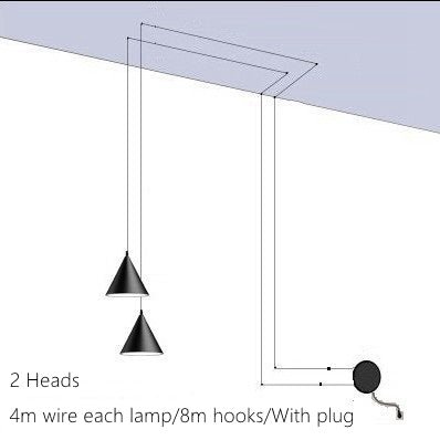 Modern Pendant Lamp | Minimalist Metal Design