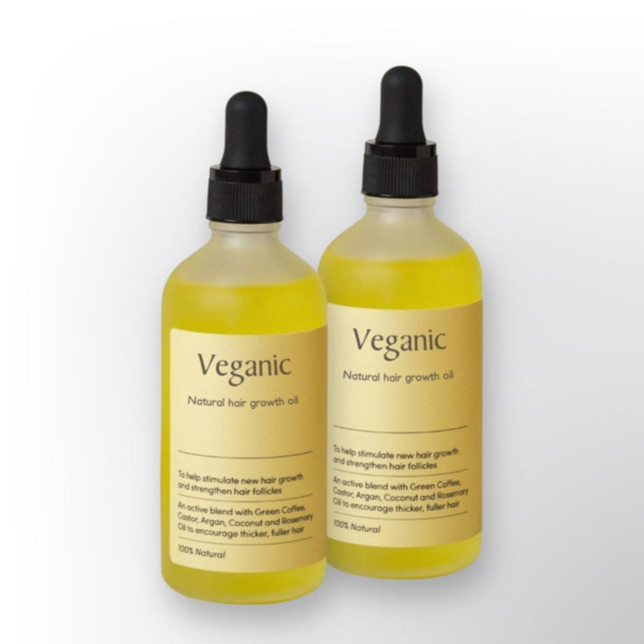 Vegan Hair Growth Oil - 100% Natural Serum