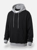 Men's Two-Tone Drawstring Hoodie