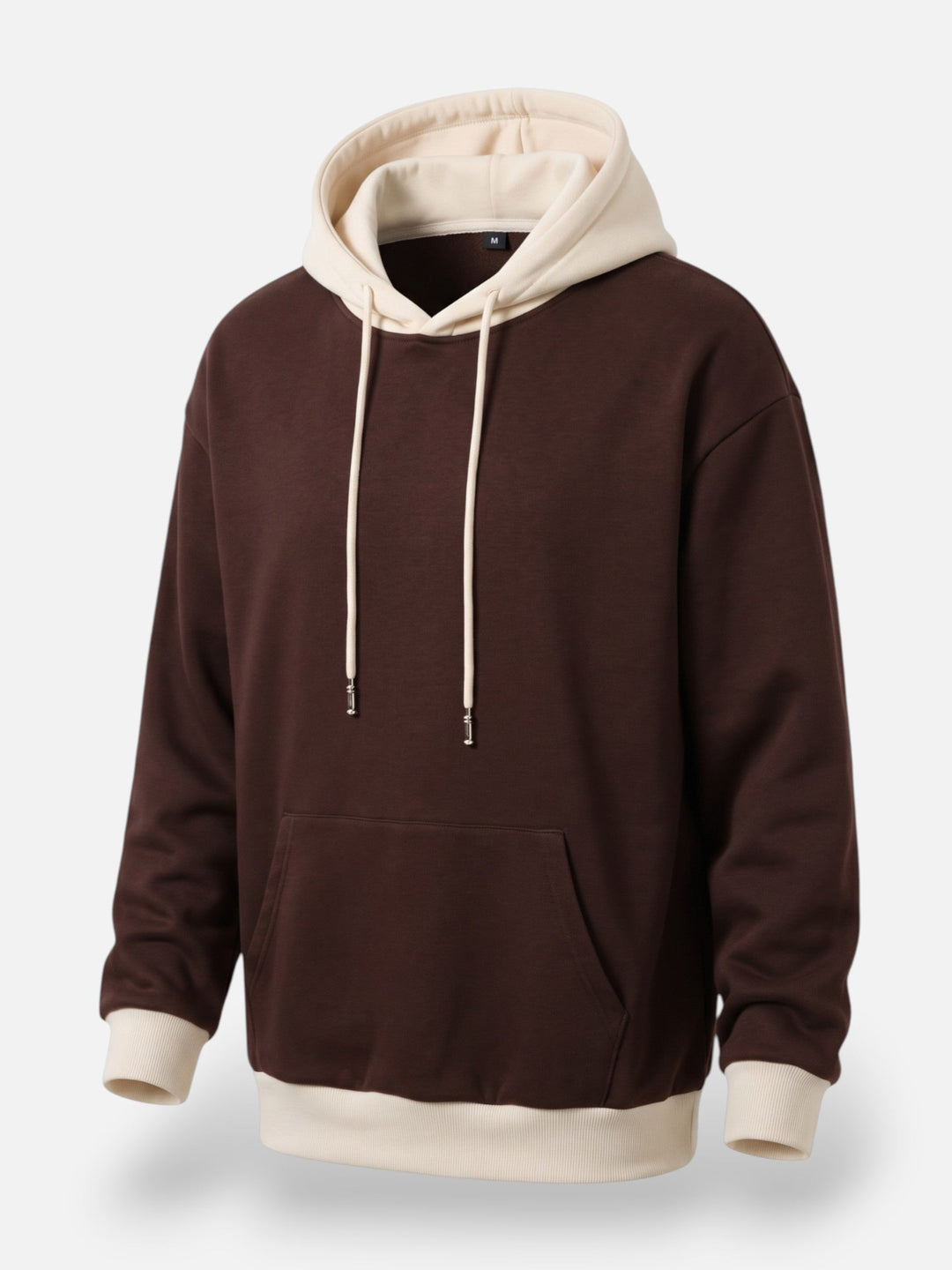 Men's Two-Tone Drawstring Hoodie