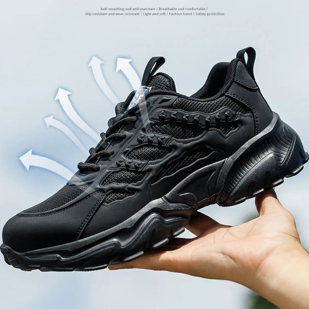 Indestructible Steel Toe-Cap Work Shoes - Safety and Comfort