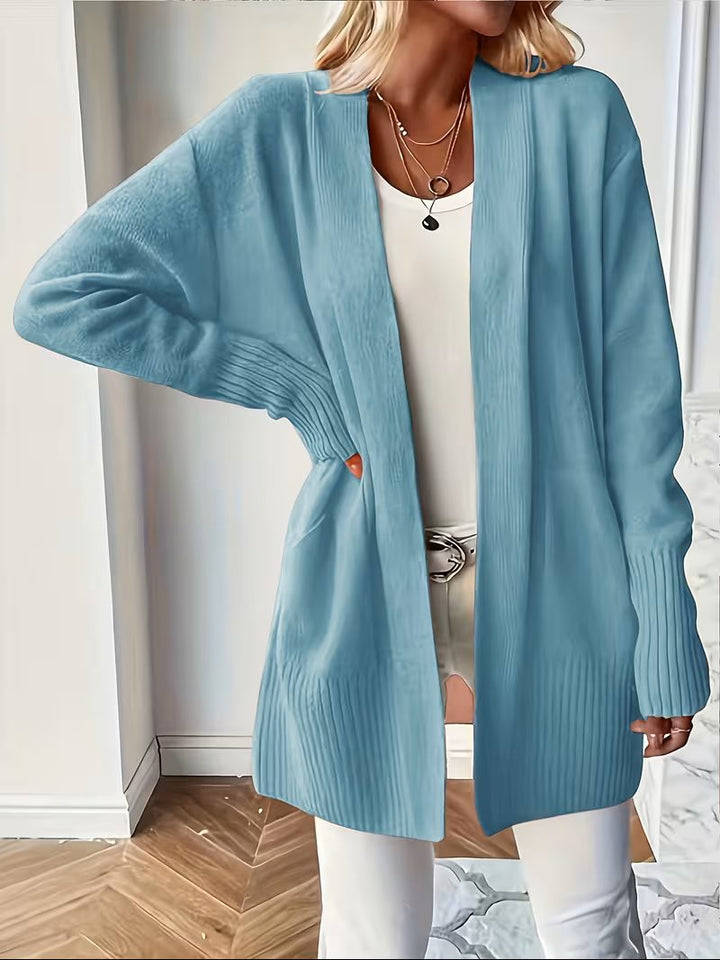 Open Front Long Cardigan for Women