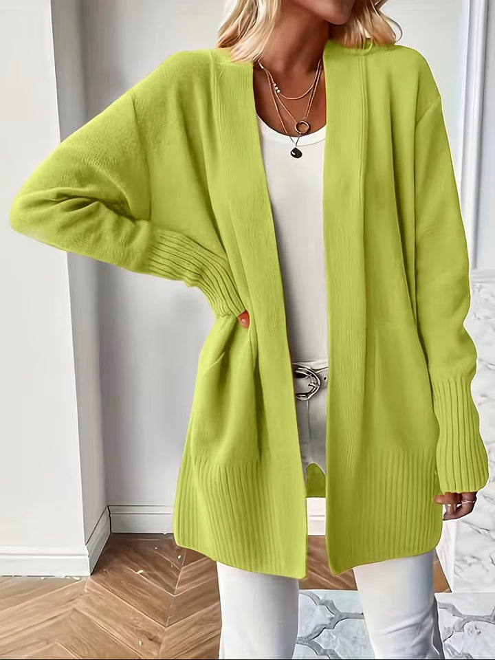 Open Front Long Cardigan for Women