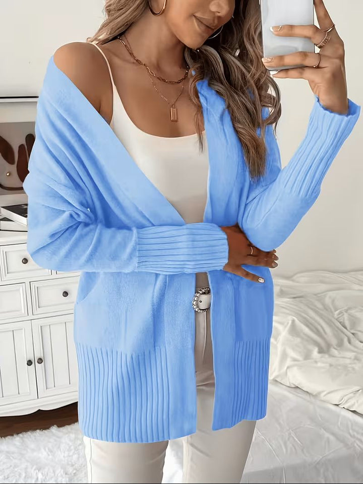 Open Front Long Cardigan for Women