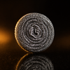 Titanium Pan Scrubbers | Rust-Free Cleaning Coils (Set of 3)