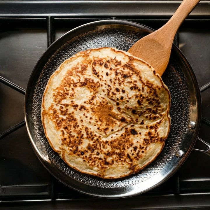 Hand-Hammered Titanium Crêpe Pan, PFAS-Free