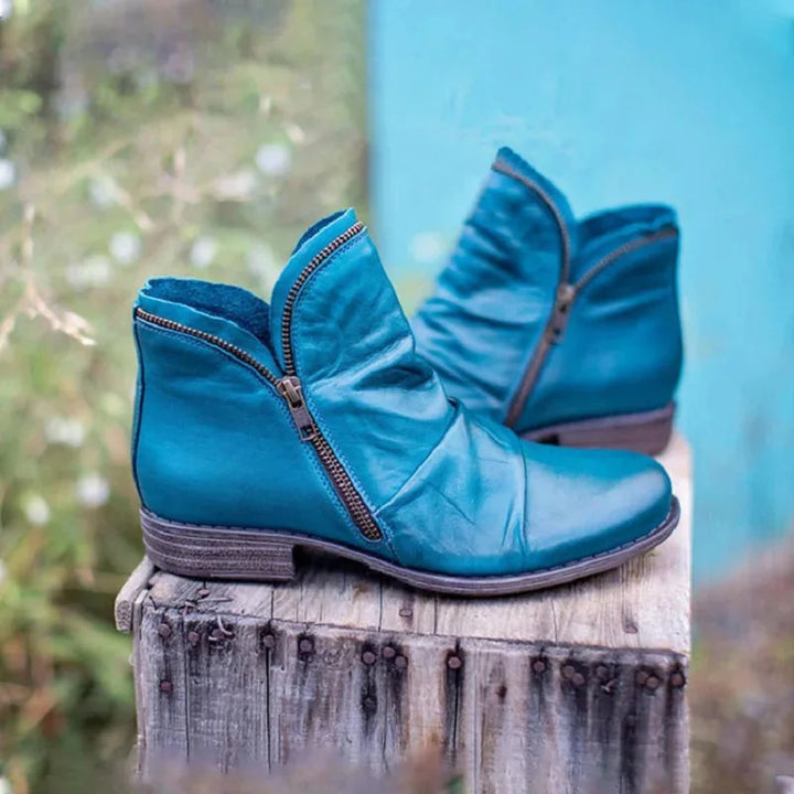 Supportive Slip-On Ankle Boots