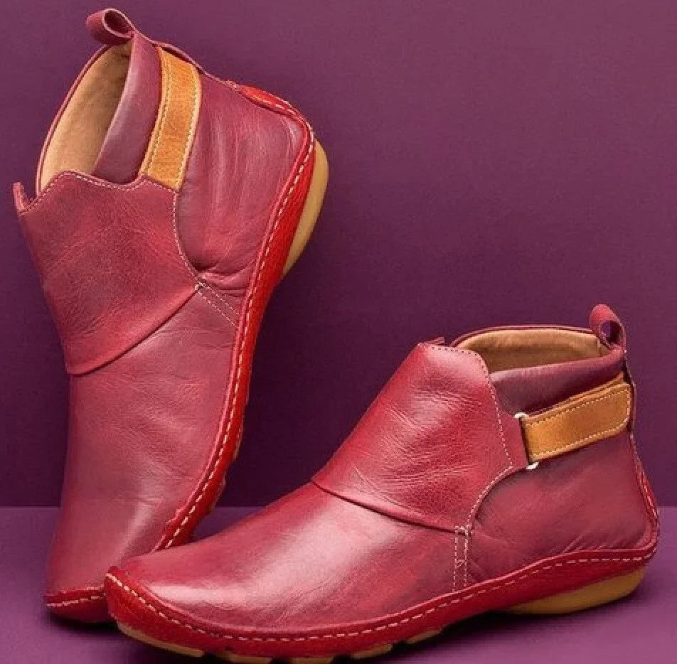 Cushioned Support Ankle Boots