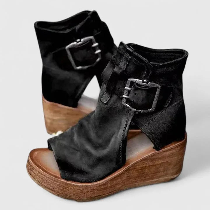 Supportive Ankle Boots with Grip Sole