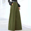 Women’s Wide-Leg Trousers – Solid Color Elegance for Every Occasion