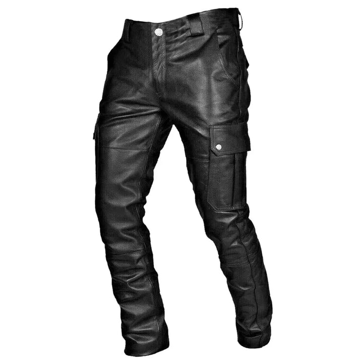 Men's Leather Biker-Style Pants – RoadVance