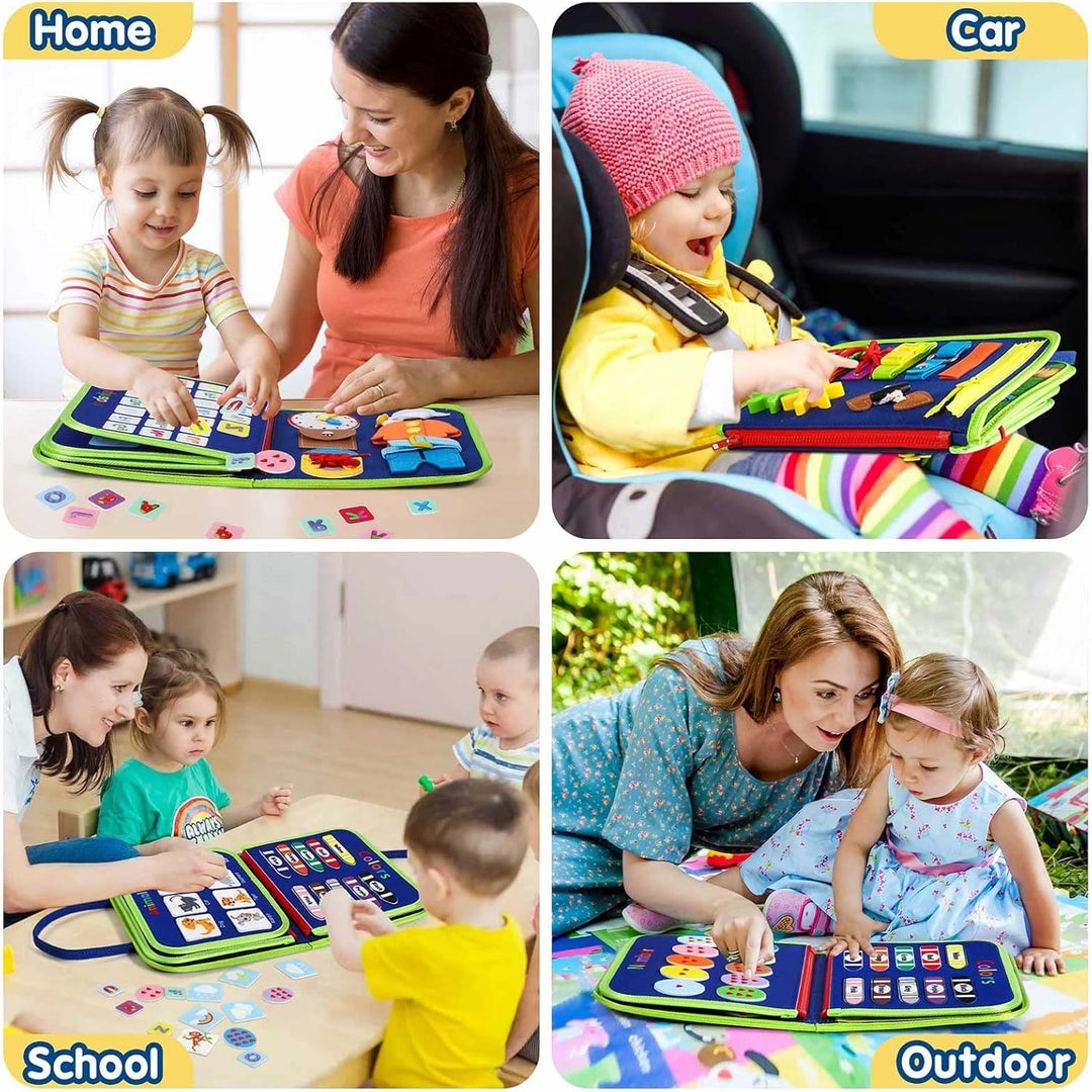 Montessori Busy Board Toy for Children - Educational