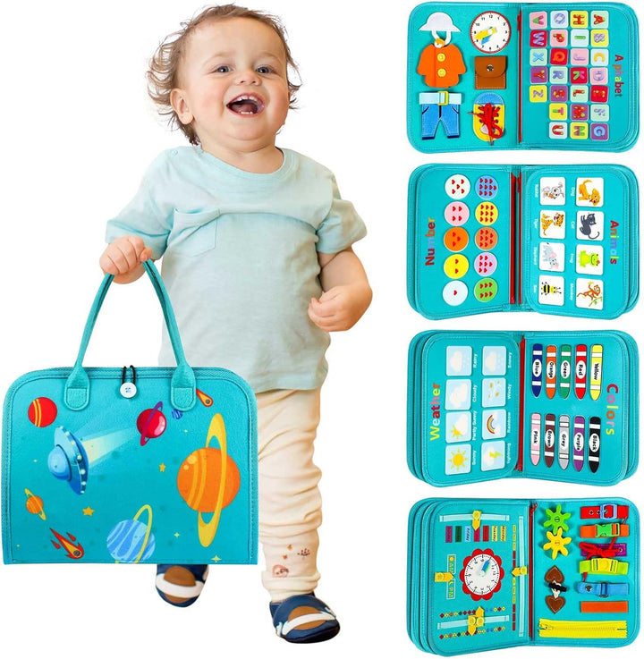 Montessori Busy Board Toy for Children - Educational
