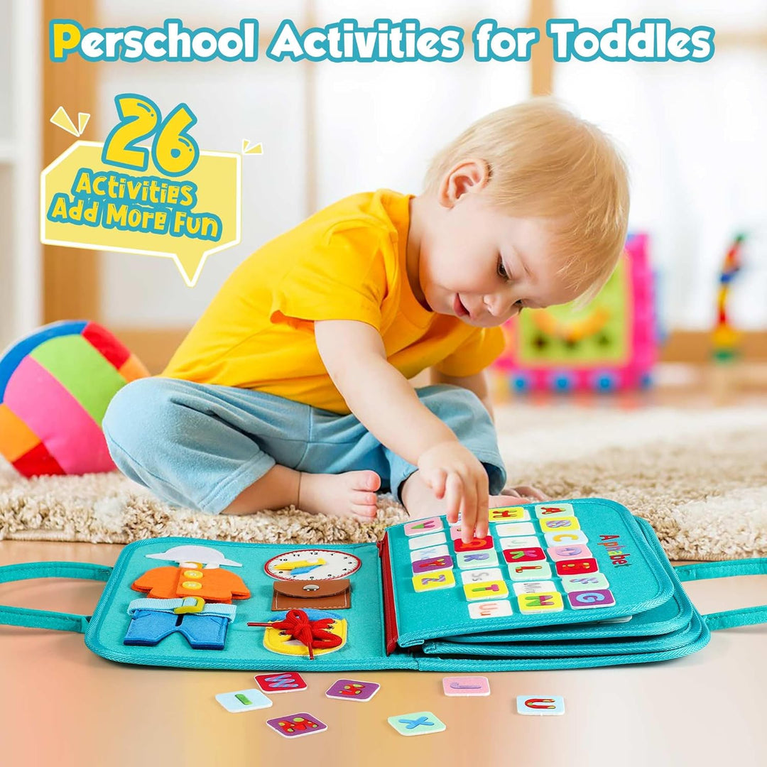 Montessori Busy Board Toy for Children - Educational