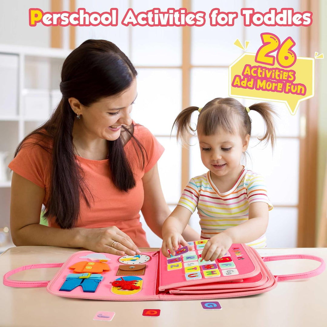 Montessori Busy Board Toy for Children - Educational