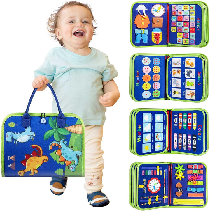Montessori Busy Board Toy for Children - Educational