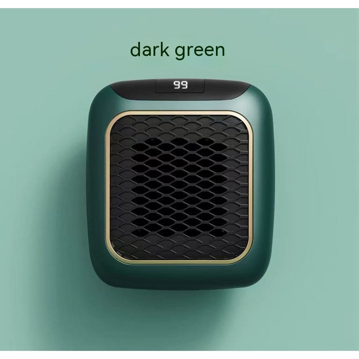 Plug in Space Heater with Digital Display and Honeycomb Grille