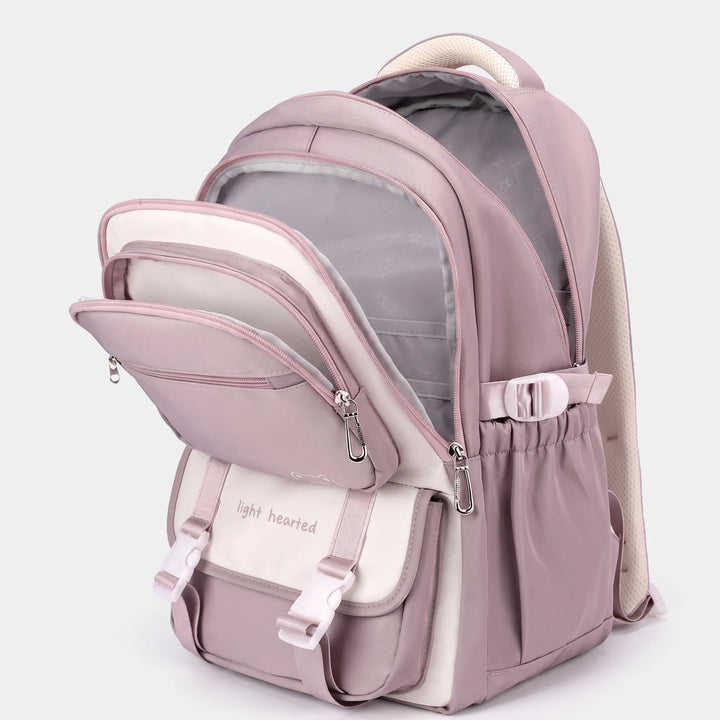 Multifunctional school backpack for everyday use – comfort and style